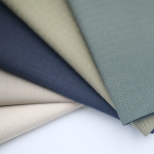 Vải Ripstop bán trực tiếp từ nhà máy, 80% Polyester 20% Cotton, 21s*21s, 195GSM, vải may quần áo bảo hộ - Product Image 3