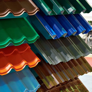 Dx51d <span class=keywords><strong>แผ่น</strong></span>เหล็กชุบ<span class=keywords><strong>สังกะสี</strong></span>ขนาด<span class=keywords><strong>28</strong></span>เกจแผ่นหลังคาเหล็กลูกฟูกเคลือบสี - Product Image 2