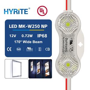 Module d'enseigne LED Transonic IP68 Samsung 2835, étanche, DC12V, blanc neutre 170°, garantie 5 ans, extérieur, peu profond, dimmable - Product Image 1