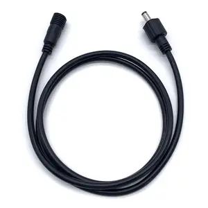Câble d'extension DC étanche 5.5*2.1mm mâle à femelle cordon d'alimentation pour lampadaires extérieurs