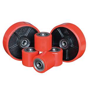 Porta-paletes Rodas de porta-paletes "Load <span class=keywords><strong>Wheel</strong></span>" Roda PU para porta-paletes manual - Product Image 1