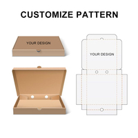 Boîtes à emporter EU PACK W fabriquées en Chine, 12 x 12 x 1,75 pouces, pour livraison de nourriture, cadeaux, emballages à emporter, boîtes à pizza en carton fin