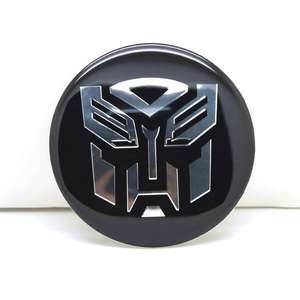 Autocollants d'emblème pour <span class=keywords><strong>moyeu</strong></span> de roue de voiture en métal personnalisé réutilisable de 56 mm, directement de l'usine, pour volants - Huajun Precision - Product Image 5