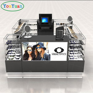 Kính Râm 4ft Trưng Bày Kính Hiển Thị Tủ Trưng Bày Kính Râm Kiosk Kính Mắt Cửa Sổ Cửa Hàng Trưng Bày Quang Học Với Đèn Led - Product Image 6