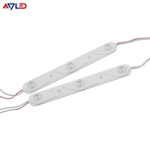 โมดูล LED 12V กันน้ำ สำหรับภายนอกและภายในอาคาร ชนิดฉีด 3 ชิป 2835 สำหรับป้ายไฟแบ็คไลท์ โมดูล LED 6500K IP67 กำลังไฟ 3W - Product Image 4
