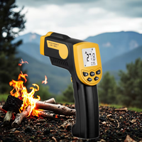 Thermomètre numérique infrarouge de poche personnalisable OEM ODM pour viande de barbecue SWD-126 avec écran LCD, résolution 0,1°C, ABS, IP64, sonde de 1,5 m