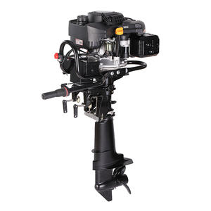 Novo Motor de Popa a Gasolina Zonsen200e 4 Tempos com Manopla de Luxo, Partida Elétrica e Acessório de Engrenagem Refrigerado a Água - Product Image 3