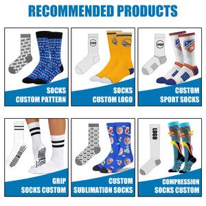 Chaussette de Sport Personnalisée avec Logo Chaussette Montante Athlétique en Coton Unisexe Chaussette de Sport sur Mesure - Product Image 3