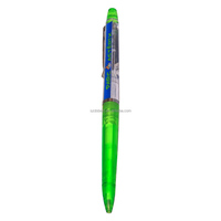 Stylo publicitaire à pointe bille liquide en PVC 2D/3D, motif femme nue en plastique, style strip-teaseuse