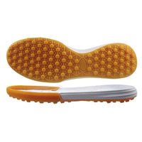 Nouveau design populaire Semelle extérieure de gazon de football pour entraînement sportif Hommes Caoutchouc Femmes Chaussures de football Semelle