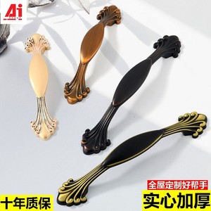 French Style Drawer Handles Zinc Alloy Bar Shape Durable Cabinet Hardware - Product Image 3
