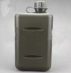 DE97 Cantimplora Deportiva Cuadrada de 2L, Botella de Agua para Deportes, Caza y Actividades al Aire Libre - Product Image 2