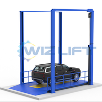 Nouveau ascenseur hydraulique vertical en acier de voiture de garage de capacité de 3000kg 380V pour des hôtels