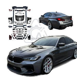 YUAI nuevos estilos Face Lift parachoques trasero delantero conjunto completo Kit de carrocería para <span class=keywords><strong>BMW</strong></span> 5 Series F10 F18 actualizaciones G30 G38 <span class=keywords><strong>M5</strong></span> <span class=keywords><strong>CS</strong></span> Kit <span class=keywords><strong>2021</strong></span> - Product Image 1