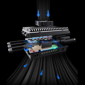 Contrôleur de vitesse sans balais haute puissance 160A ESC HV SBEC G2 6-14S Lipo programmable pour hélicoptère RC, avion à voilure fixe et drones FPV - Product Image 1