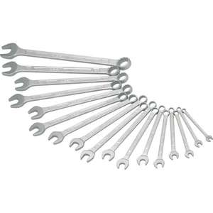 HAZET-600N/17N Jeu de clés mixtes longues et fines à l'extérieur, 12 points avec profil de traction (17 pièces) CLÉS - Product Image 1