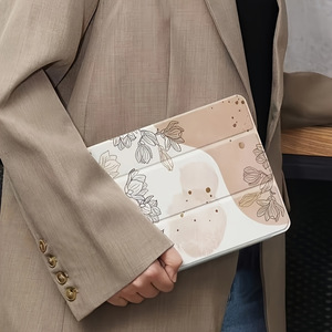 Funda Creativa con Diseño Floral para Tablet Samsung Tab A9 11\" (2023) X210 X215 / Tab S7/S8 11\", Resistente a Arañazos y Caídas - Product Image 4