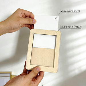 Cadre photo MDF vierge de sublimation premium, pendentif de voiture, ornement de conduite sécurisée simple face pour cadeau personnalisé et décoration de voiture - Product Image 6