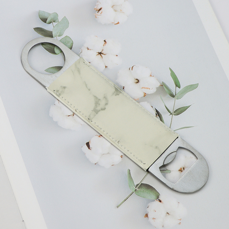 #15 marble white/black