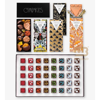 Impression personnalisée Premium Zodiac thème Cadeau rigide de luxe Emballage de boîte de chocolat Boîte délicate de bonbons au design unique haut de gamme