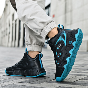 Zapatillas Chunky con Cordones, Calzado Casual para Caminar, Acolchadas, Antideslizantes, de Caña Baja, Estilo Urbano - Product Image 1