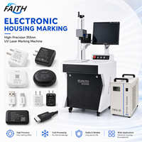 Machine de marquage laser UV Faith 3W 5W 10W 355nm, imprimante de gravure à froid pour plastique