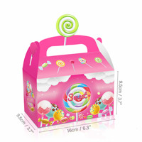 Fête d'anniversaire Baby Shower Supplies Goody Gift Box pour bonbons