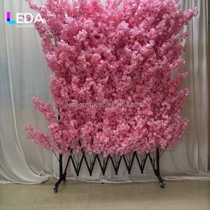 ฉากหลังดอกซากุระสีชมพูแบบพับได้ น้ำหนักเบา ทำมือ ขยายได้ ยี่ห้อ LEDA พร้อมล้อเลื่อน - Product Image 2