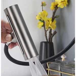 Cabezal de Ducha de Repuesto con Cuatro Funciones, Color Gris Cepillado, Efecto Cascada, para Uso Doméstico - Product Image 4