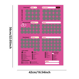 Póster de raspado de fechas 100, juego de amor, <span class=keywords><strong>Ideas</strong></span> de fecha Sexy, Idea de regalo para pareja, regalo del Día de <span class=keywords><strong>San</strong></span> Valentín para <span class=keywords><strong>novio</strong></span> o novia - Product Image 6