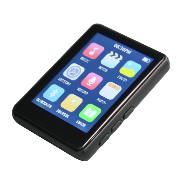 Touch screen MP3 MP4 player 8GB 16GB 32GB memory digital music player with SD card FM voice recording