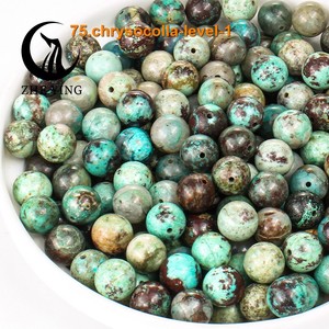 Zhe Ying 천연석 비즈 팔찌 6mm 8mm 10mm 원석 힐링 팔찌 커플용 - Product Image 5