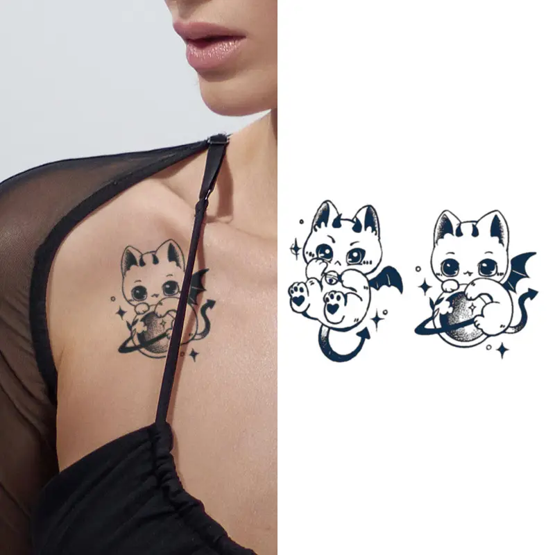 Adesivos para tatuagem com henna, especialmente personalizado, braço temporário, para homens, arte corporal, moda, sexy, planta com base em adesivos de tatuagem