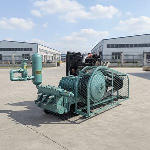 ปั๊มกรูทแบบลูกสูบ Heavy Duty Bw320 100 บาร์ สำหรับการหมุนเวียนสารละลายในการเจาะหลุมเจาะ - Product Image 1