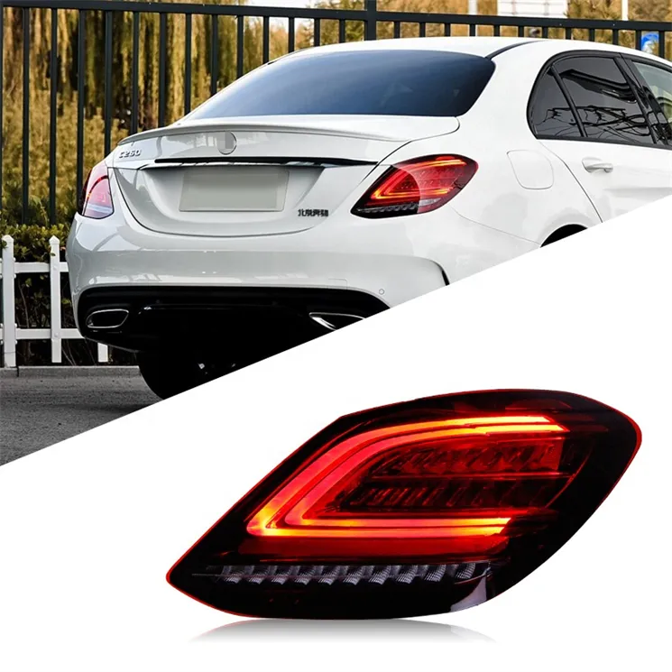 Custom Upgrade Modified Rear Light High Quality Taillamp Auto Lighting Led Tail Lamp For Benz C-class W205 2014-2020 Taillight