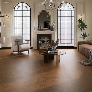 Piastrelle in Ceramica Effetto Legno Stile Semplice, Spessore 10mm, 800x800, Colore Beige, Durevoli <span class=keywords><strong>e</strong></span> Impermeabili per <span class=keywords><strong>Pavimenti</strong></span> di Camere da Letto <span class=keywords><strong>e</strong></span> Bagni - Product Image 6