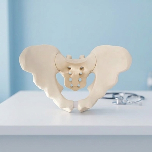 Modèle complet de bassin en mousse solide, spécimen pelvien humain simulé pour la formation en accouchement, en chirurgie orthopédique et en entraînement à la pratique. - Product Image 4
