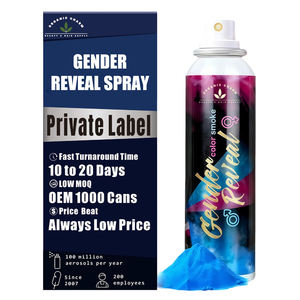 Créez des révélations de genre mémorables avec <span class=keywords><strong>spray</strong></span> fumigène rose/bleu sécurisé, décoration facile pour fête bébé. - Product Image 1