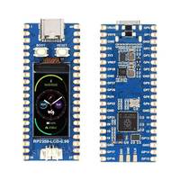 Mikrokontroler chip Raspberry Pi PICO RP2350 dengan layar LCD 0,96 inci, papan pengembangan IoT lot