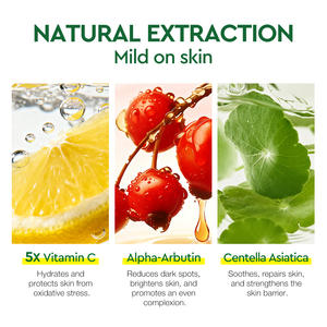 Toptan Nemlendirici Derinlemesine Temizleyici Yağ Kontrolü Nemlendirici Yüz Temizleme Jeli 5 Kat Vitamin C Aydınlatıcı Yüz Temizleyici Losyon - Product Image 6