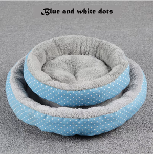 Großhandel Runde warme und feuchtigkeit beständige Katze Nest Haus Hunde bett Haustier Bett Katze Matte Haustier Kissen - Product Image 5