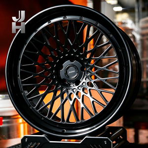 ล้อแม็กซ์สีดำเงา 2 ชิ้น ขนาด 18 20 22 26 นิ้ว 6X139.7 5x130 5x114.3 5x120 สำหรับรถเบนซ์และออดี้ ล้อฟอร์จ - Product Image 1