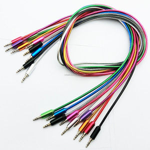 OEM รถ<span class=keywords><strong>สาย</strong></span> PS4 3ft 1เมตรบุกเบิกสัญญาณเสียงไปยังโทรศัพท์3ขา3.5มม <span class=keywords><strong>aux</strong></span> <span class=keywords><strong>สาย</strong></span>สัญญาณเสียงพร้อมไมโครโฟนกล่องขายปลีก - Product Image 2