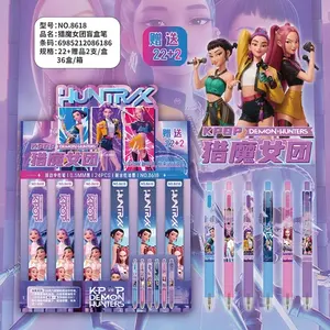 Penna Gel K-pop Demon Hunts, Design Estetico e Carino con Cartoni Animati, per Ragazzi - Product Image 4