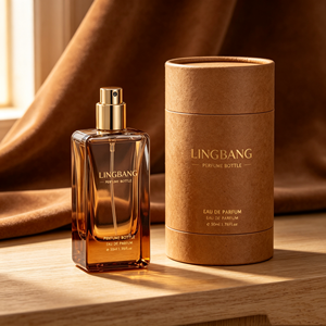 Flacon de <span class=keywords><strong>parfum</strong></span> vide de luxe personnalisable de 50 ml, nouveau design, flacon en verre rectangulaire, le fournisseur prend en charge la personnalisation - Product Image 2
