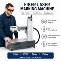 Graveur laser à fibre haute précision 20W 30W 50W 100W Raycus JPT MAX, machine de marquage laser pour la gravure de bijoux en métal
