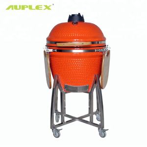 23 بوصة سيراميك حديث شواء كامادو شواء مدخن للتجمعات الكبيرة في الهواء الطلق ومجموعة شواء مع الفحم - Product Image 2