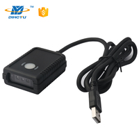 Lecteur de codes-barres 1D à fixation fixe DF4200S, capteur CMOS, USB/TTL/RS232 pour systèmes de kiosque en libre-service