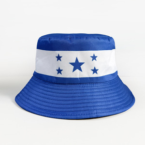 Gorra de Pescador Personalizada con la Bandera de la Selección de Fútbol Mundial 2026, Gorra de Apoyo para Eventos Deportivos de América del <span class=keywords><strong>Norte</strong></span>, Gorra de Cubo del Club de Fútbol de Honduras - Product Image 1