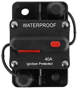 Disjoncteur 12 V - 48V, DC 12 Volt disjoncteur marin réinitialisation manuelle fusible en ligne disjoncteur étanche pour <span class=keywords><strong>bateau</strong></span> Yach - Product Image 2